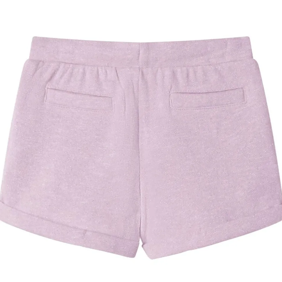 Kindershorts met trekkoord 116 gemengd lila