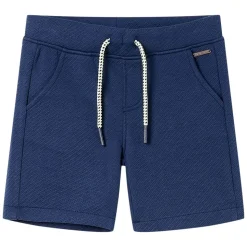 Kindershorts met trekkoord 104 donkerblauw
