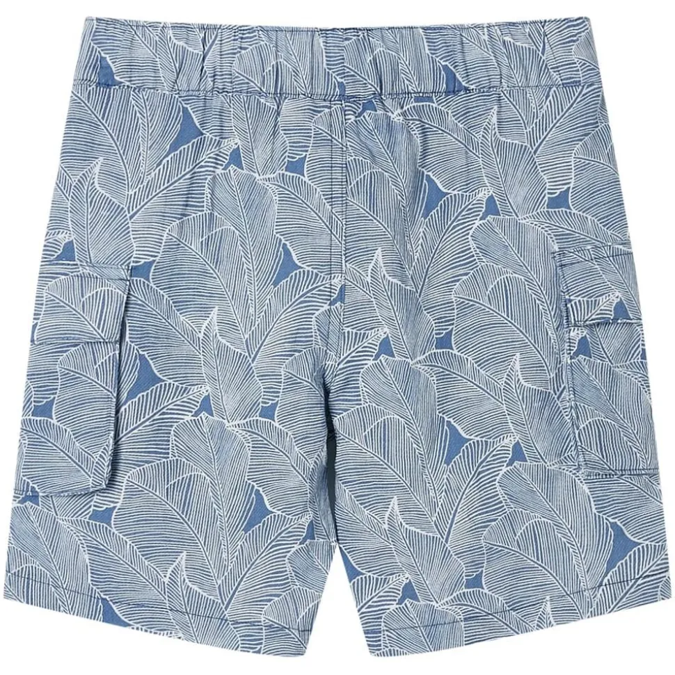 Kindershorts met trekkoord 104 donkerblauw