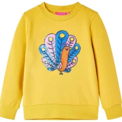 Kindertrui 92 donkerokerkleurig