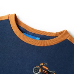 Kindertrui 92 indigo-blauw