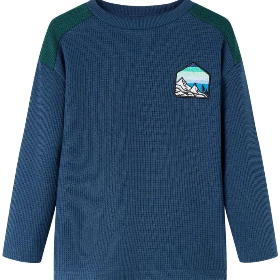 Kindertrui 104 marineblauw