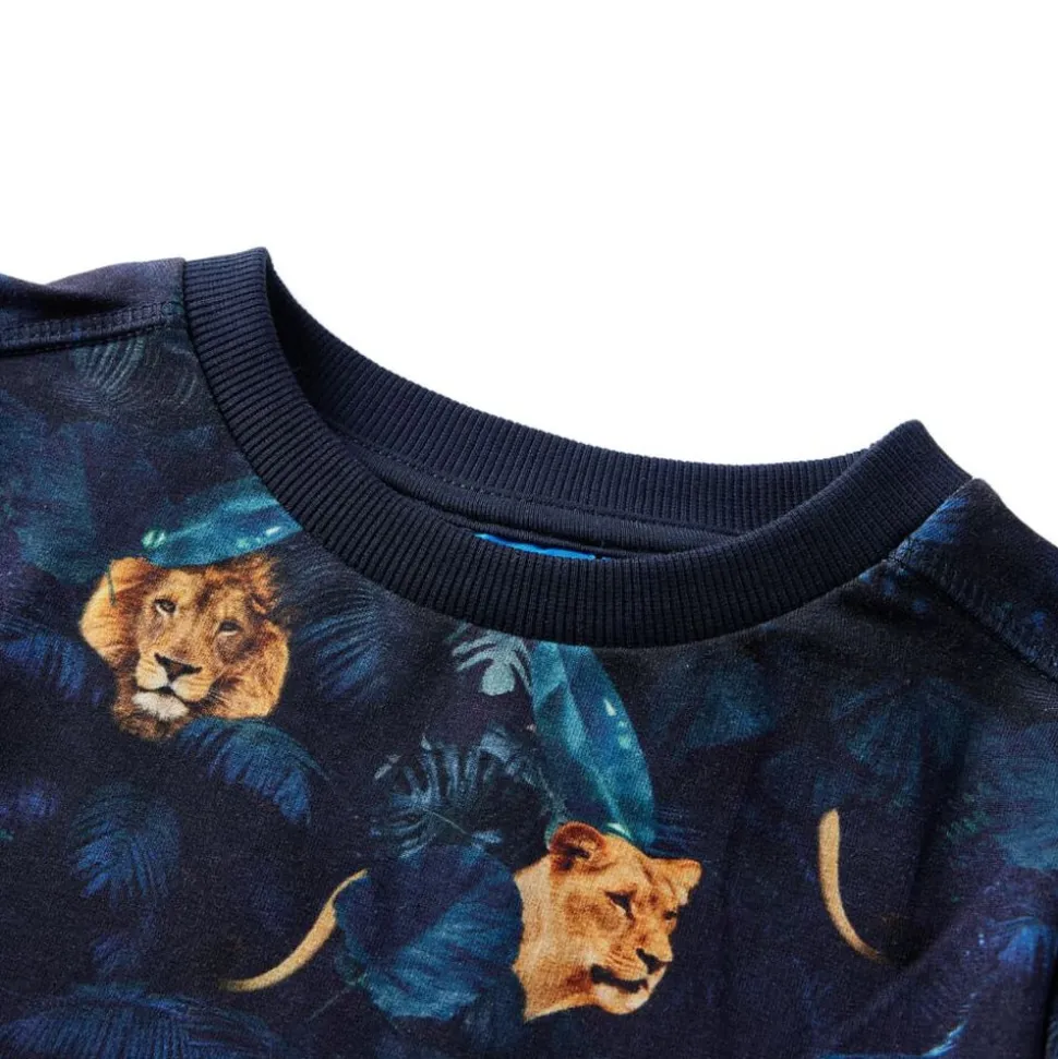 Kindertrui 92 marineblauw