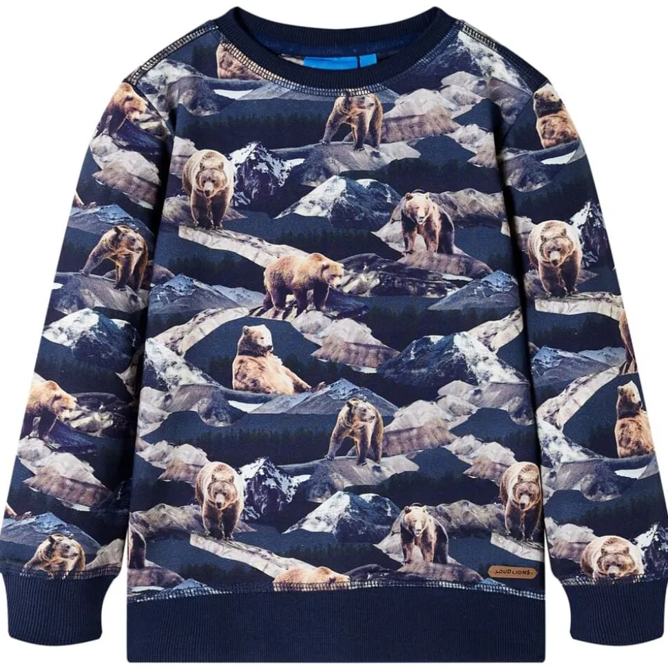 Kindertrui 116 marineblauw