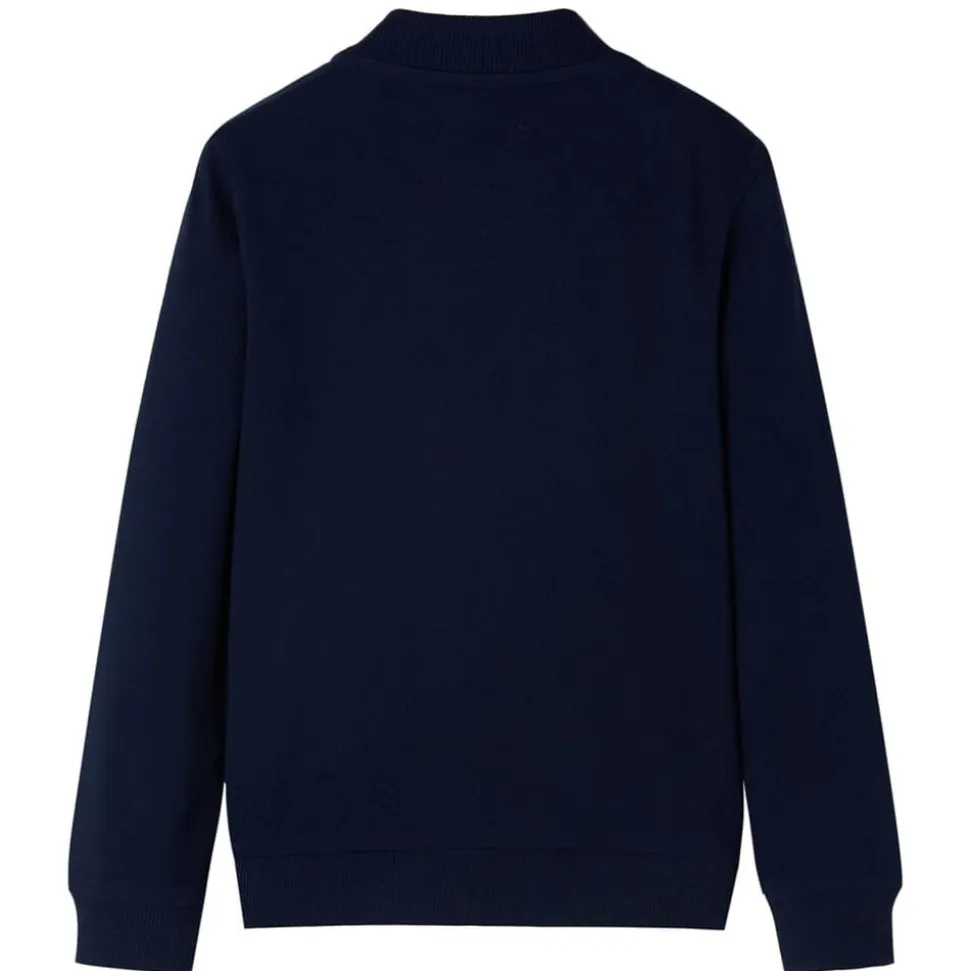 Kindervest met rits 92 marineblauw