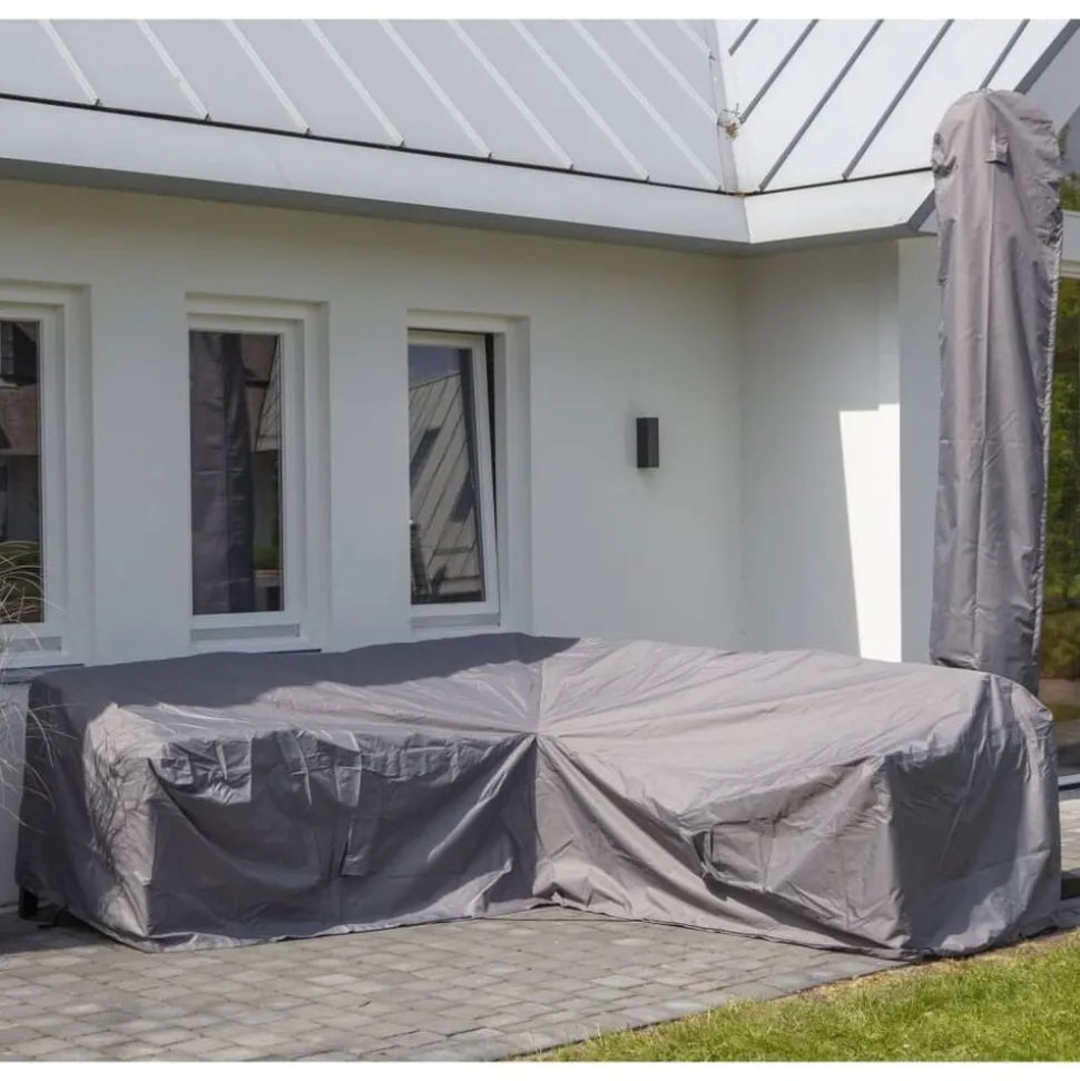 Madison Loungesethoes 255x255x70 cm grijs
