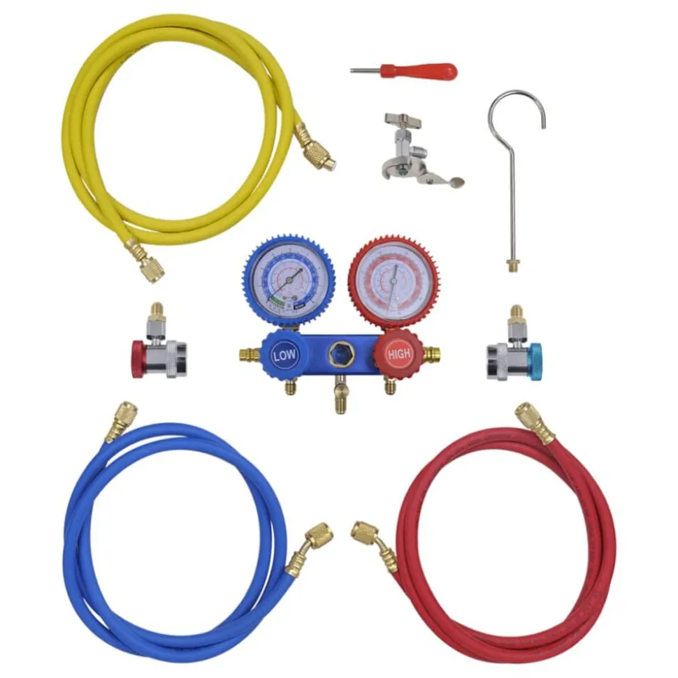 Manometer 2-richtingen set in opbergkoffer