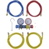Manometer set voor airco met 4-richtingen