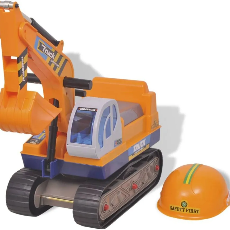Meerij Graafmachine Kunststof Geel