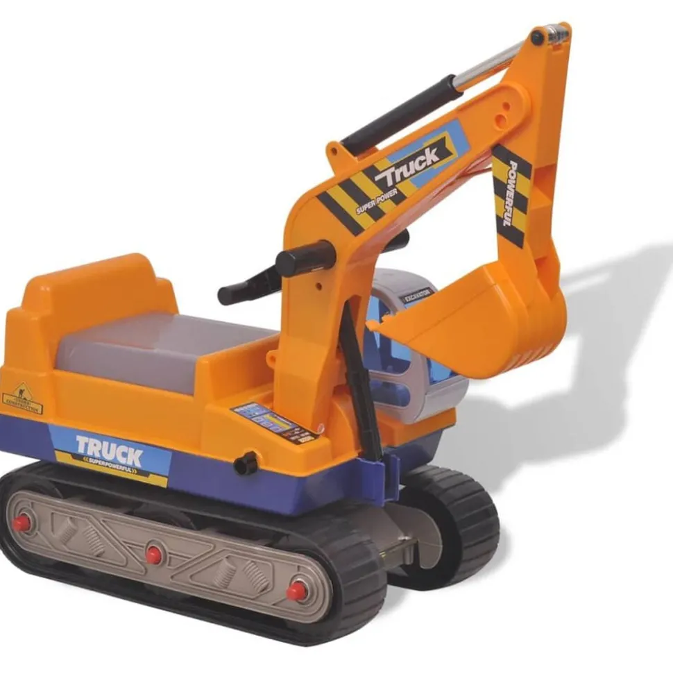 Meerij Graafmachine Kunststof Geel