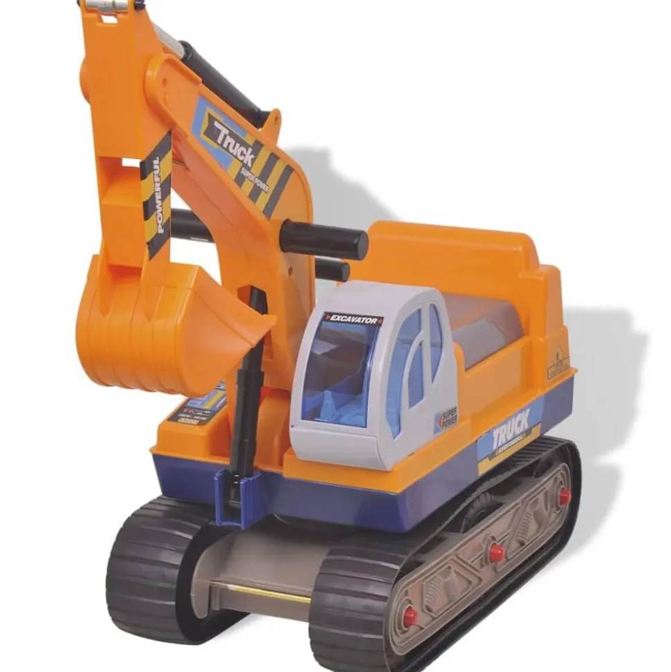 Meerij Graafmachine Kunststof Geel