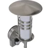 Pagode vormige RVS wandlamp met bewegingssensor
