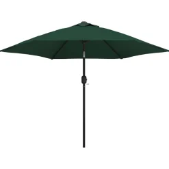 Parasol met stalen paal 3 m groen