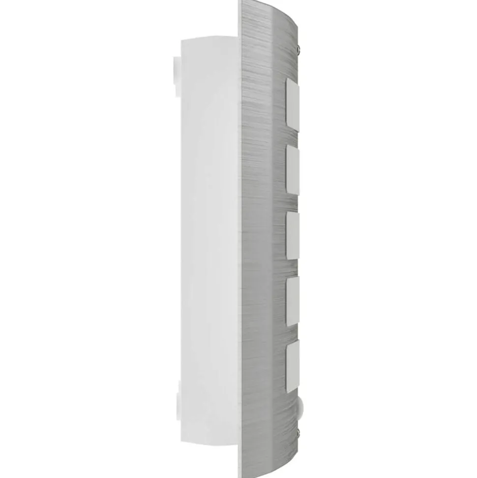 Sierlijke RVS wandlamp met bewegingssensor