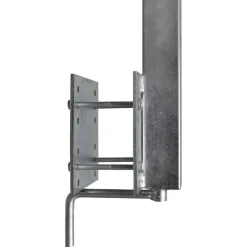 Stalen frame ondersteuning voor de boot aanhanger 63-88 cm (set van 2)