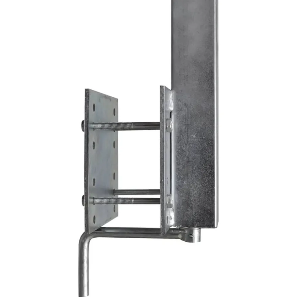 Stalen frame ondersteuning voor de boot aanhanger 63-88 cm (set van 2)