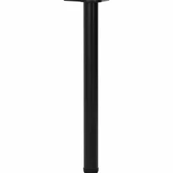 Tafelpoten in hoogte verstelbaar zwart 710 mm 4 st