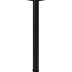 Tafelpoten in hoogte verstelbaar zwart 710 mm 4 st