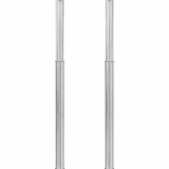 Tafelpoten telescopisch roestvrij staal 710 mm - 1100 mm 2 st