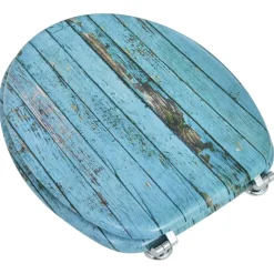 Toiletbril met MDF houten ontwerp