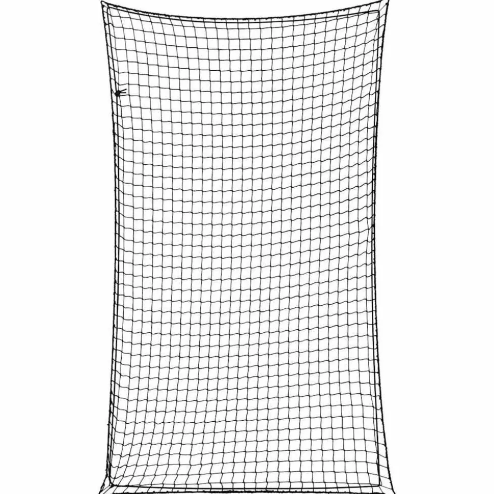 vidaXL Aanhangwagennet elastisch touw 2,1x1,25 m polypropeen zwart
