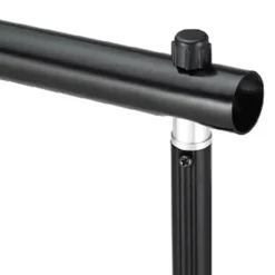 vidaXL Achtergrondsysteem telescopisch 155-300 cm