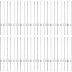 vidaXL Afrasteringspaal 44 pcs Zilver 100 cm Staal