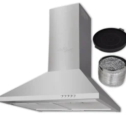 vidaXL Afzuigkap 600 mm roestvrij staal