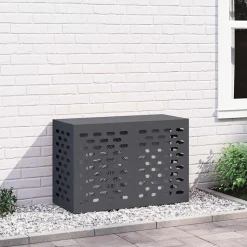 vidaXL Airconditioner hoes Antraciet 90 x 40 x 60 cm Staal