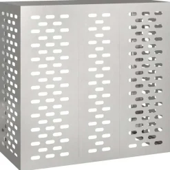 vidaXL Airconditioner hoes Zilver 110 x 50 x 105 cm Roestvrij staal