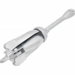 vidaXL Anker inklapbaar 1,5 kg smeedijzer zilverkleurig