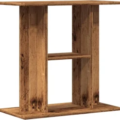 vidaXL Aquariumstandaard Oud Hout 60x30x60 cm Bewerkt Hout