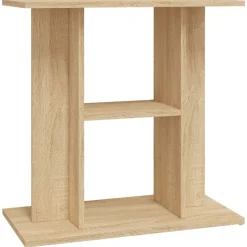 vidaXL Aquariumstandaard 60x30x60 cm bewerkt hout sonoma eikenkleurig