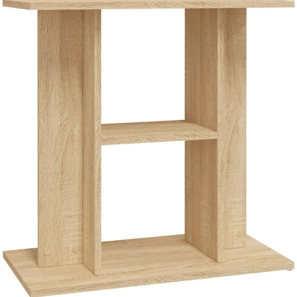 vidaXL Aquariumstandaard 60x30x60 cm bewerkt hout sonoma eikenkleurig