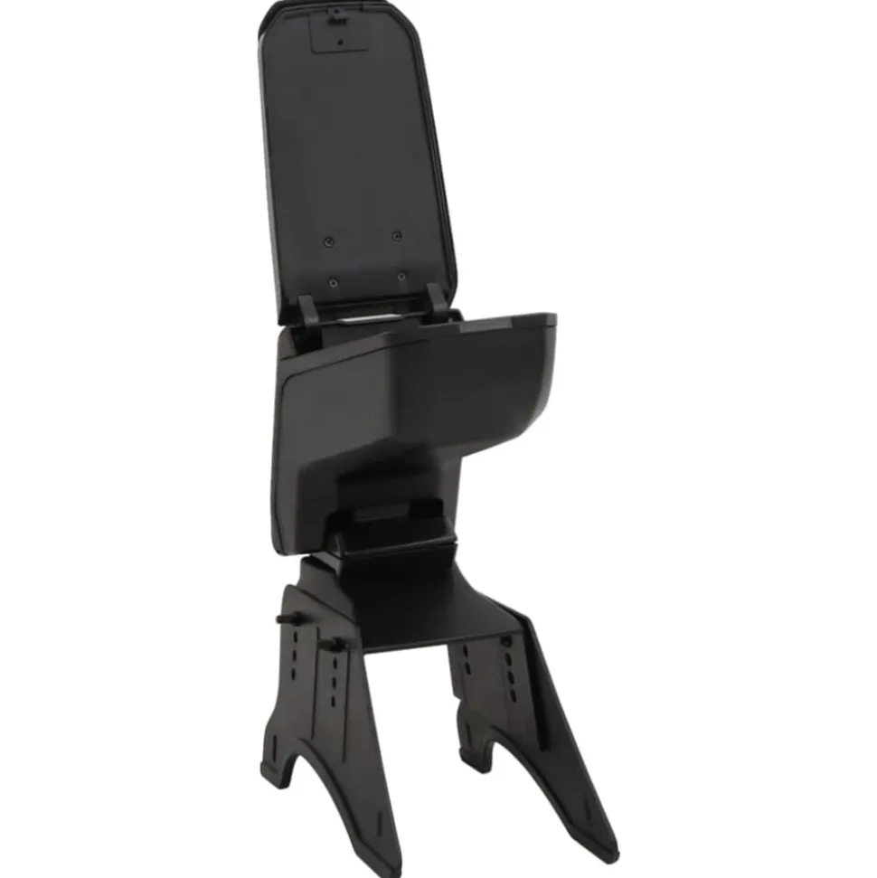 vidaXL Armsteun universeel 14x30x(32-48,5) cm ABS zwart