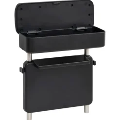 vidaXL Armsteun universeel 23x8x(30-38) cm ABS zwart