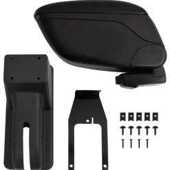 vidaXL Armsteun 12x29x(32-46) cm ABS zwart
