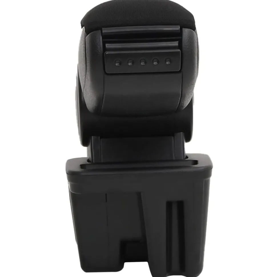 vidaXL Armsteun 15x31x(28-44) cm ABS zwart