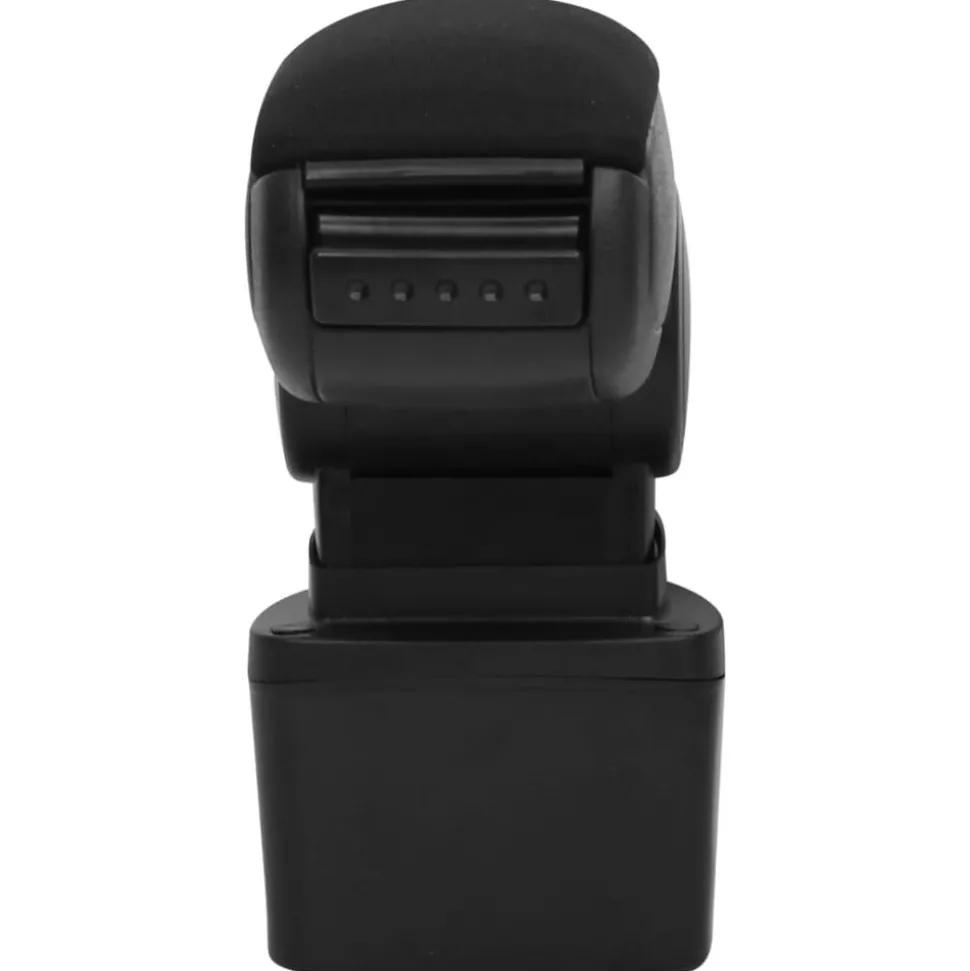 vidaXL Armsteun 14,5x31,5x(30-48) cm ABS zwart