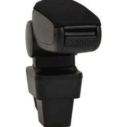 vidaXL Armsteun 13x34x(33-46) cm ABS zwart