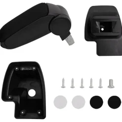 vidaXL Armsteun 15x35x(33-49,5) cm ABS zwart