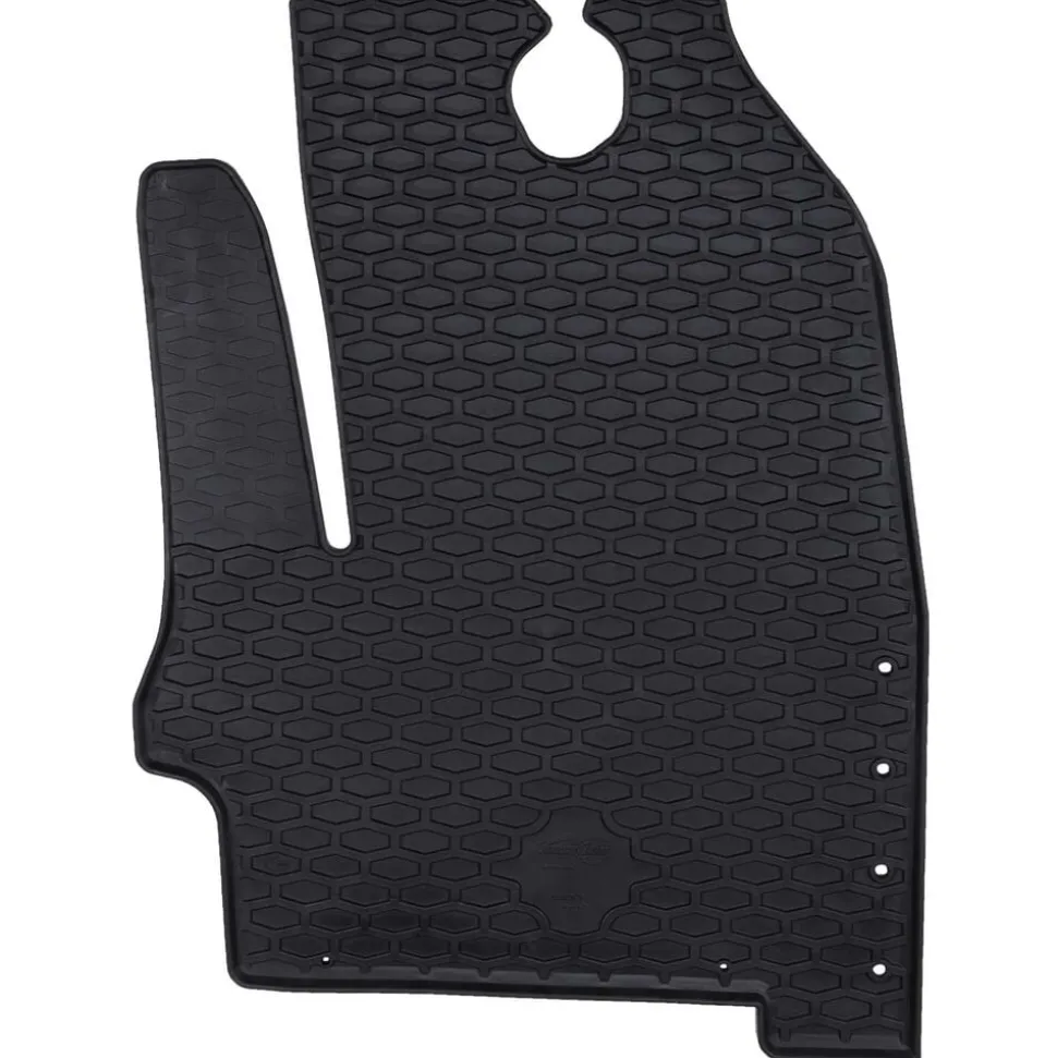vidaXL Autobodemmat 3 pcs Zwart Geschikt voor Iveco DAILY 2014- Rubber
