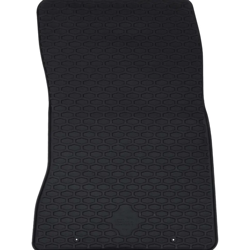 vidaXL Autobodemmat 4 pcs Zwart geschikt voor MERCEDES a 2018- Rubber