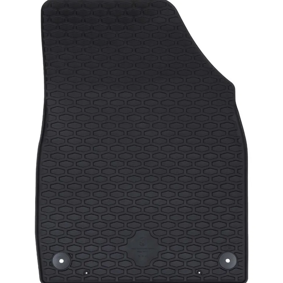 vidaXL Autobodemmat 4 pcs Zwart geschikt voor VW ID.3 2019- Rubber