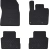 vidaXL Autobodemmat 4 pcs Zwart Geschikt voor Nissan QASHQAI 2021-