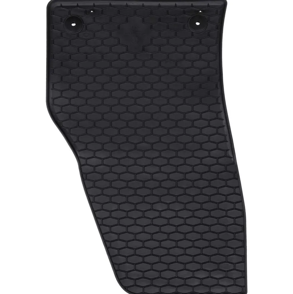 vidaXL Autobodemmat 4 pcs Zwart geschikt voor VW T-ROC 2017- Rubber
