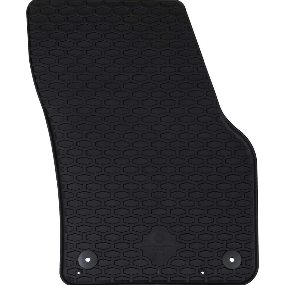vidaXL Autobodemmat 4 pcs Zwart geschikt voor VW TIGUAN TDI 2024-