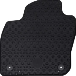 vidaXL Autobodemmat 4 pcs Zwart Geschikt voor VW T-CROSS 2019- Rubber