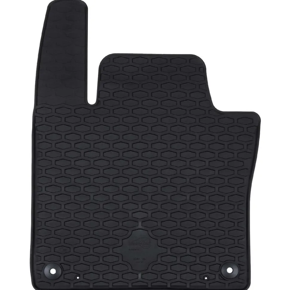vidaXL Autobodemmat 4 pcs Zwart Geschikt voor Volvo XC60 2018- Rubber