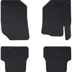 vidaXL Autobodemmat 4 pcs Zwart geschikt voor DS3 2019- Rubber